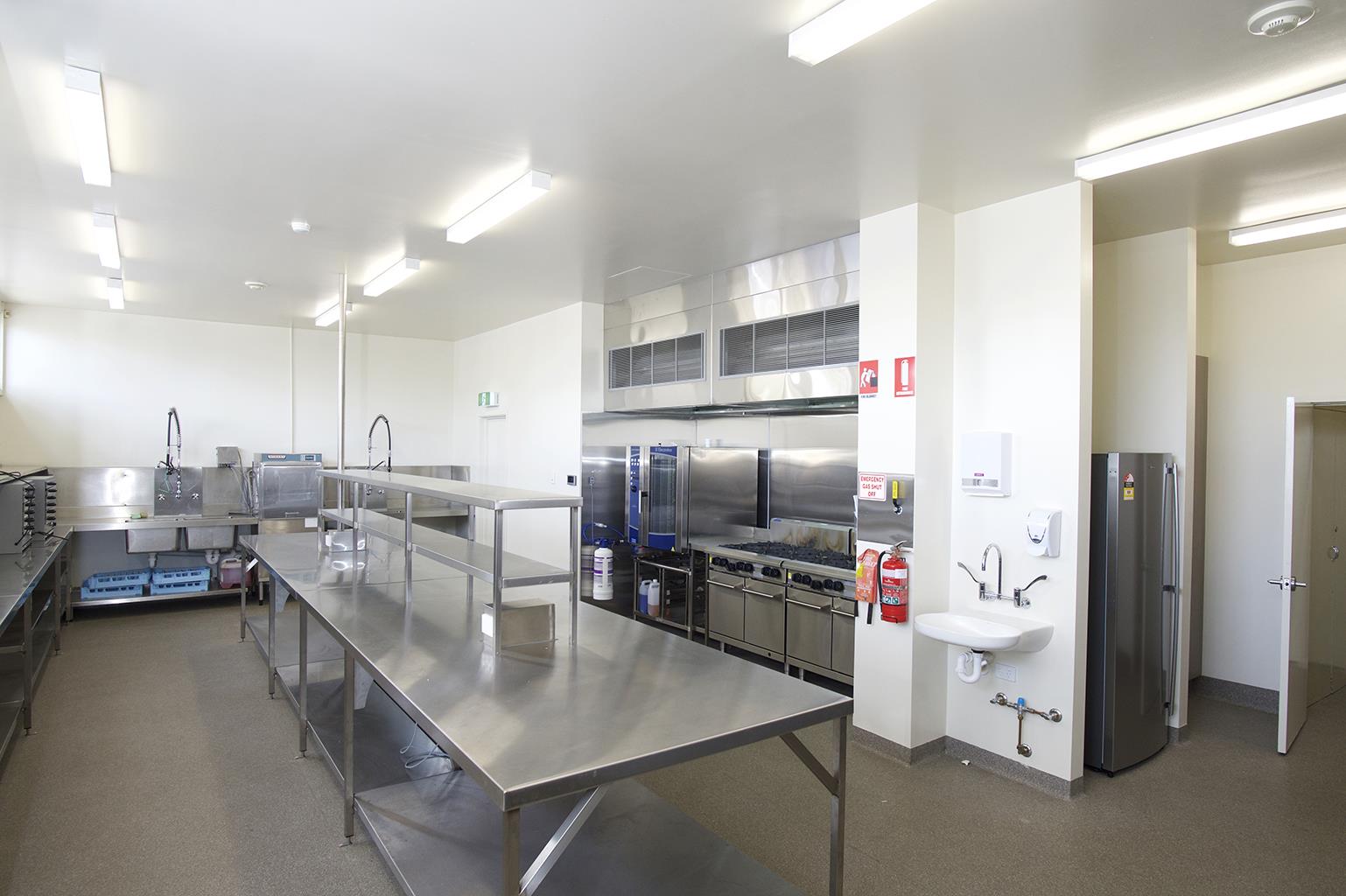 Geelong West Town Hall Commercial kitchen