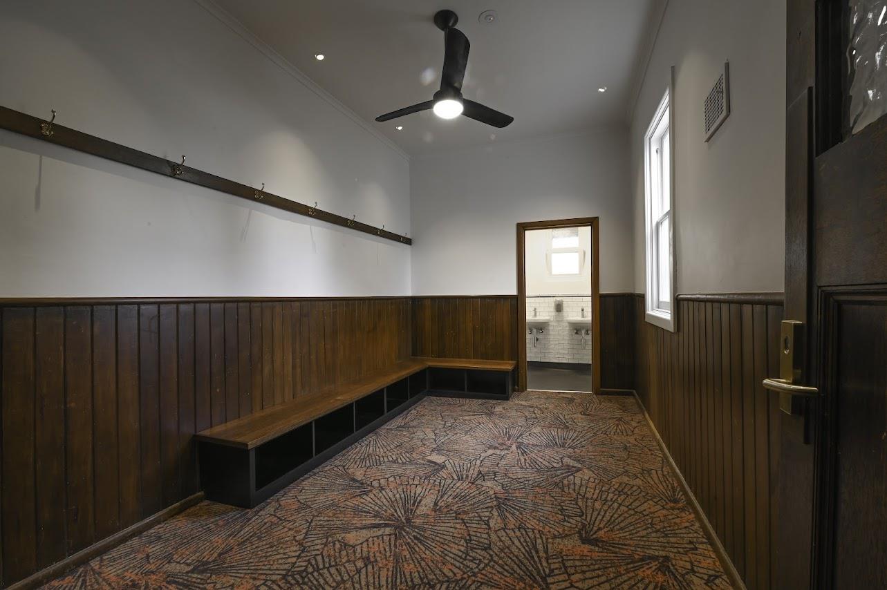 Geelong West Town Hall Rear change room