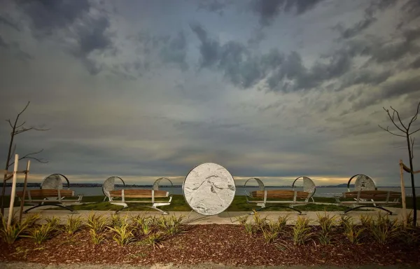 Solace - looking out to Corio Bay. Solace - looking out to Corio Bay.