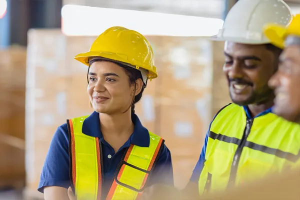 Gender equity Image of gender diverse construction workers