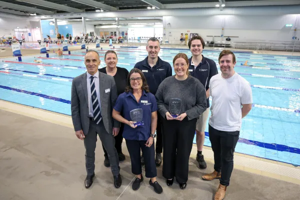 Deputy Mayor Eddy Kontelj, Jacqui Wurf, Jonathan Burton, Hamilton West, Maureen Corbeil, Ella Hopgood and Daniel Wood. Deputy Mayor Eddy Kontelj, Jacqui Wurf, Jonathan Burton, Hamilton West, Maureen Corbeil, Ella Hopgood and Daniel Wood.