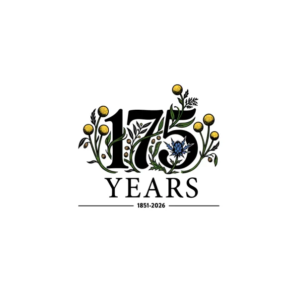Geelong Botanic Gardens 175 year anniversary logo Geelong Botanic Gardens 175 year anniversary logo