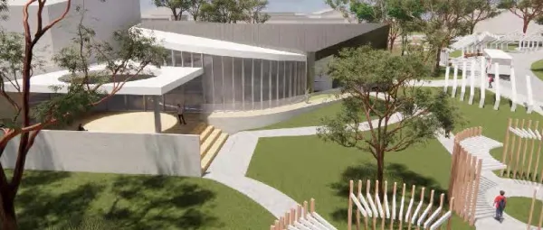 Bellarine Arts Centre redevelopment render Bellarine Arts Centre redevelopment render