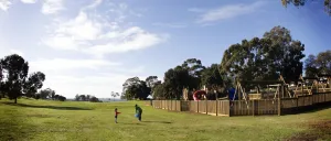 Rippleside park has huge open space and a large playground Rippleside park has huge open space and a large playground